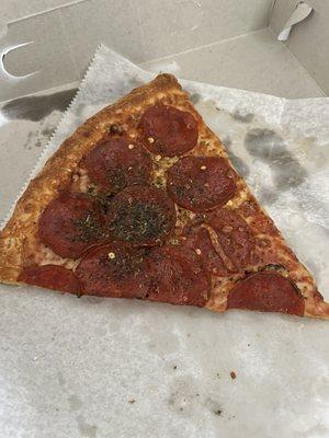 Slice of pepperoni