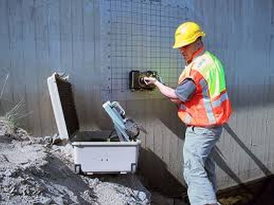 EMA Concrete GPR rebar scanning and detection