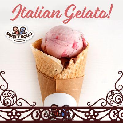 Italian Gelato and House-made Waffle Cones