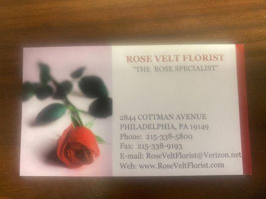 Rose Velt Florist