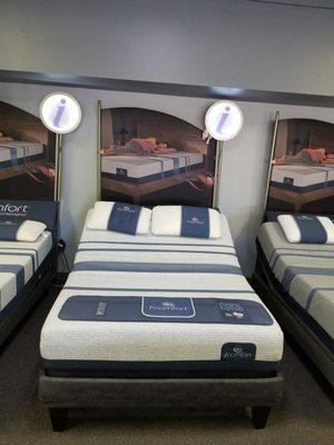 Adjustible Beds by Serta, Simmons and Leggett &Platt. Upgrade for only $599 Queen.