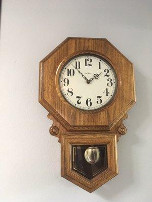 Howard Miller schoolhouse clock