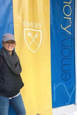 College Advisor, Nancy Rones Zolotorofe, visits Emory University