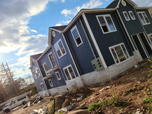 Siding and Stone Veneer Install