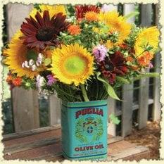 Organic Sunflower Bouquet