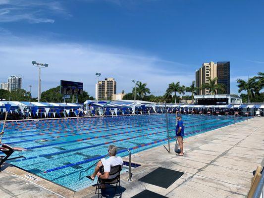 50-meter pool