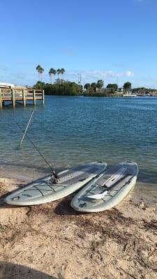 Stand Up Paddleboards for fun and fishing adventures.