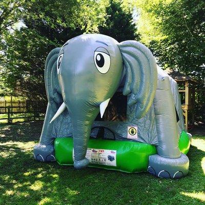 Elephant bounce house