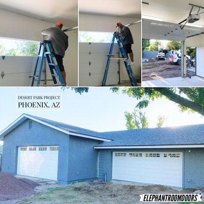 Residential Garage Door Installation in Phoenix, AZ