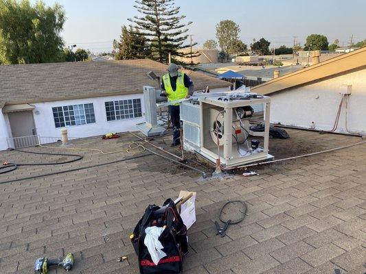 Church cooler replacement