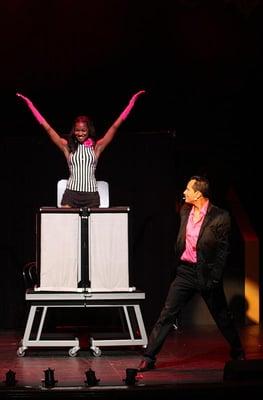 Big, Original, Amazing Illusions.  Anthony the Magic, Anthony Hernandez Illusions at the Welk Resort Theatre.