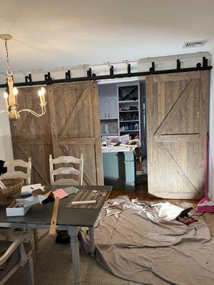 Sliding Barn Door Installation