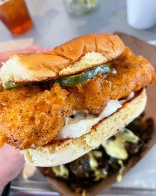 Traditional chicken sandwich