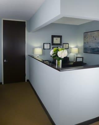 Morgan Law Group, Estate Planning and Probate law firm in Newport Beach, front lobby