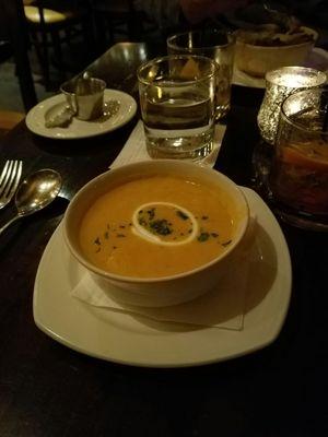 Butternut squash soup (special)