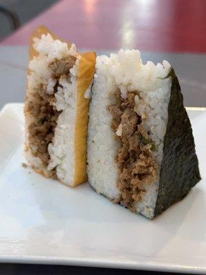 Spicy Chili Chicken Onigiri