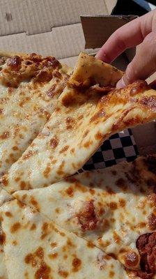 BUILD YOUR OWN PIZZA with extra cheese please