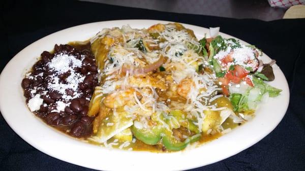 SEAFOOD ENCHILADAS $12.99