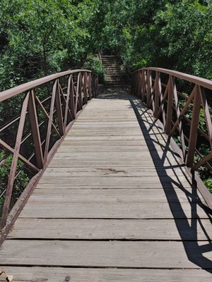 One of two bridges