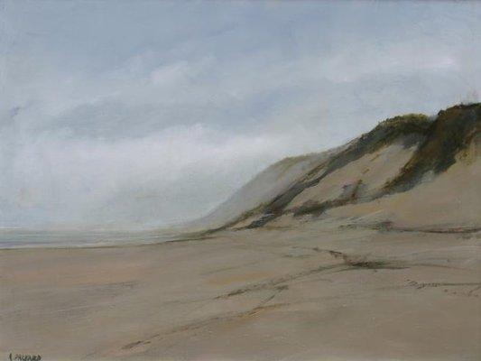 "Ocean Dunes" 30 x 40 Oil on Canvas by Anne Packard