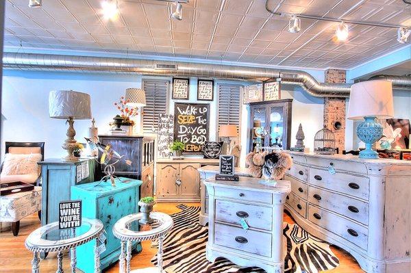 Gorgeous painted furniture