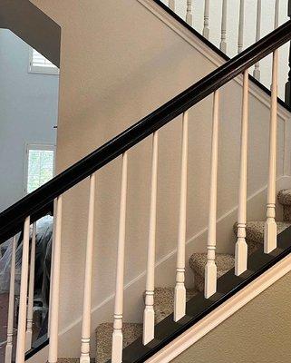 A fresh ENHANCED stair case can really change the tone of your home