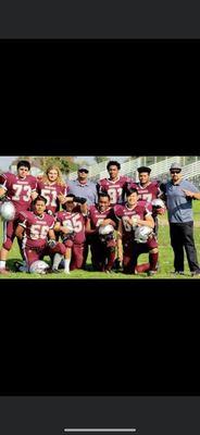 Class of 2017 Hiram W Johnson Football Team (Seniors)