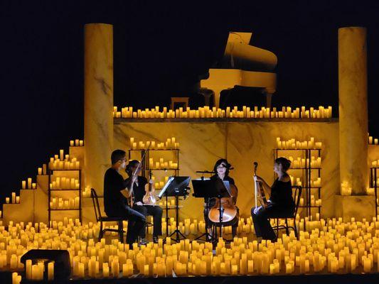 Beautiful stage and fabulous musicians.