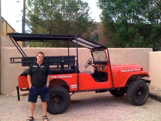 our 1975 Tour Jeep