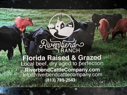 Riverbend Ranch sells their beef here!