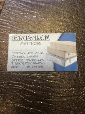 Jerusalem Mattress