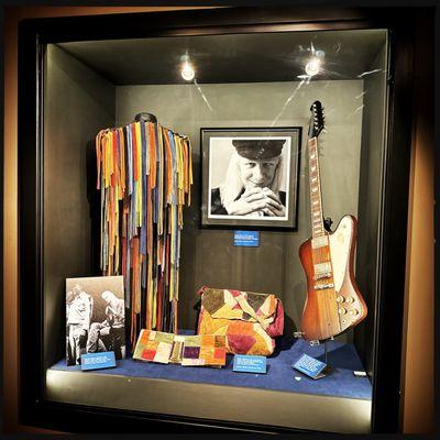 Johnny Winters guitar and outfit