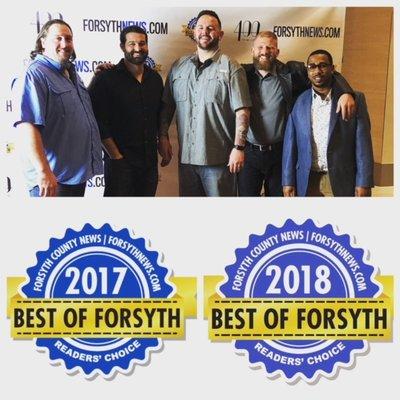 Our Crew at the 2018 Best of Forsyth Red Carpet Event!