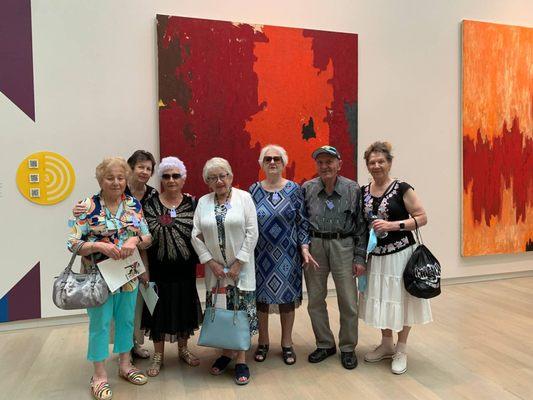 Trip to a Clyfford Still museum for a Prima clients