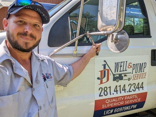 20 years of experience! Well repair, pump replacement, tanks, and water treatment!