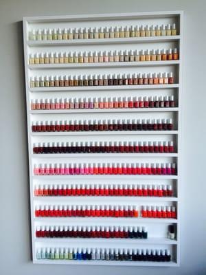 Offering quality products only. Over 330 Essie polishes