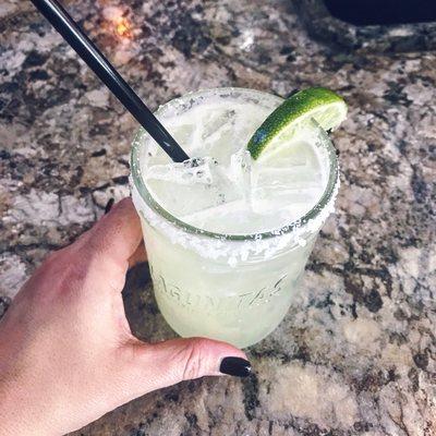 Our mason jar margarita