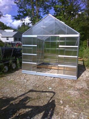 Assemble greenhouse