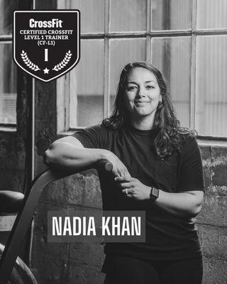 Nadia Khan - L1 CrossFit Coach, Olympic Lifting Coach