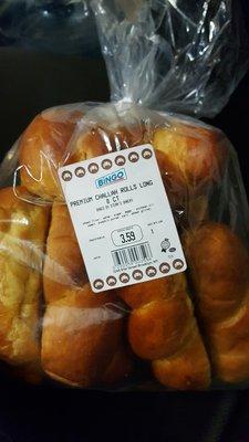 Challah bread, 8 for $3.59-how can you go wrong?