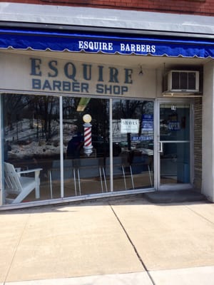 Esquire Barber Shop on Park Ave. Madison, NJ.