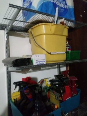 I ran out of things to organize so i organized my husband's car washing equipment.