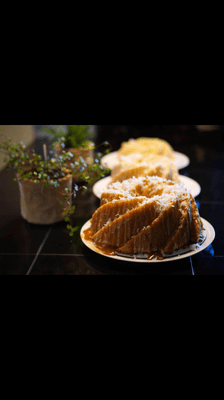 Signature Coconut pound cake