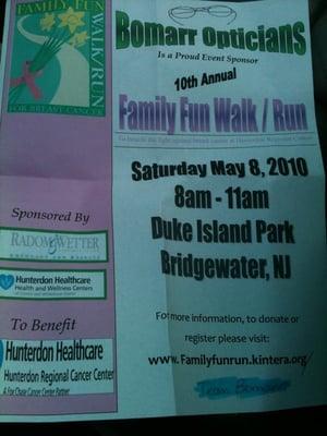 Glad I stopped in today! Found a great family event for Sat 5/8 !