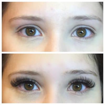 Volume lash extensions $150 special