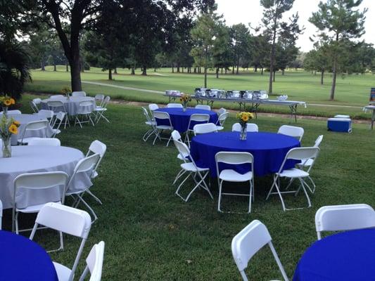 The setup before the freshman class arrives