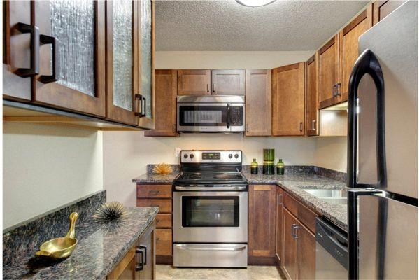 Kitchen at Cedars Lakeside