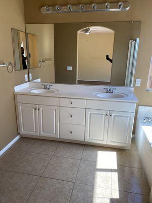 Deep clean, bathroom, floors, etc
For new tenants to move in