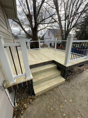 New deck and composite boards