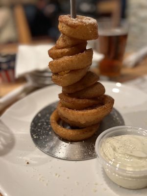 Tower of Onion Rings